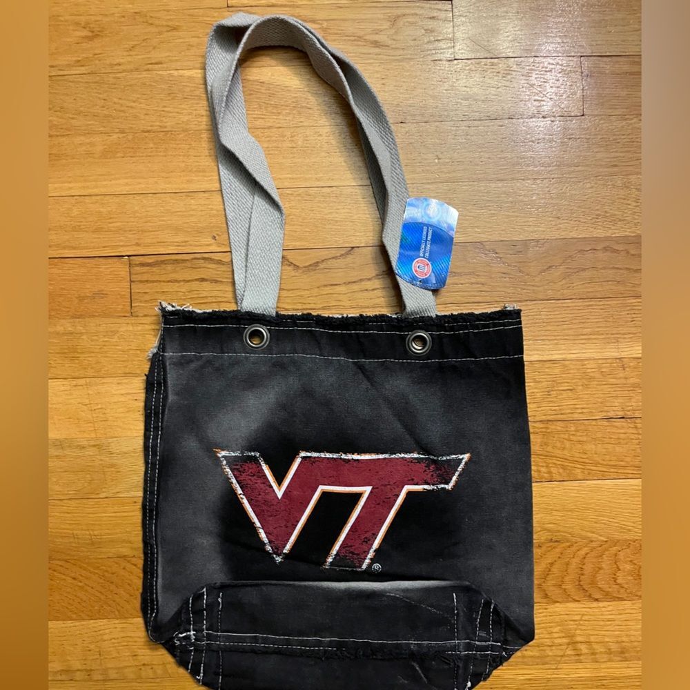 NWT Virginia Tech Canvas Bag